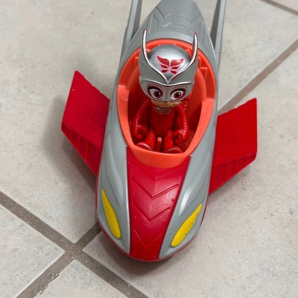 PJ Masks Save The Sky Owlette Vehicle Owl Glider Disney‎ Just Play - Picture 5 of 7